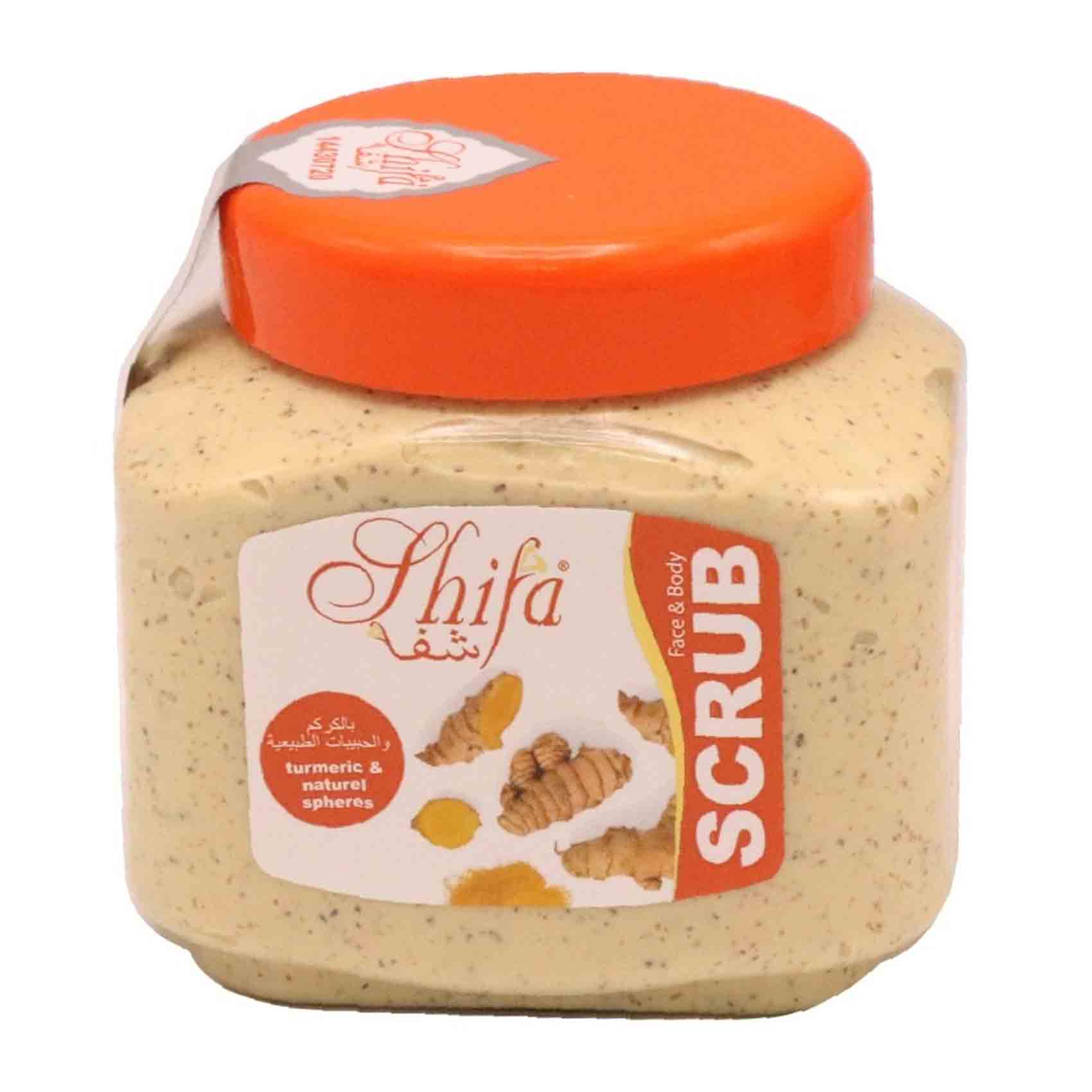 Shifa Face and Body Scrub Turmeric 500ml
