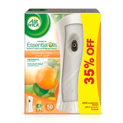 Air Wick Sparkling Citrus Freshmatic Auto Spray Air Freshener Kit 250ml