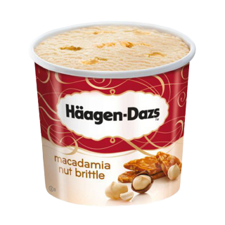 Macadamia Nut Brittle Ice Craem 100Ml
