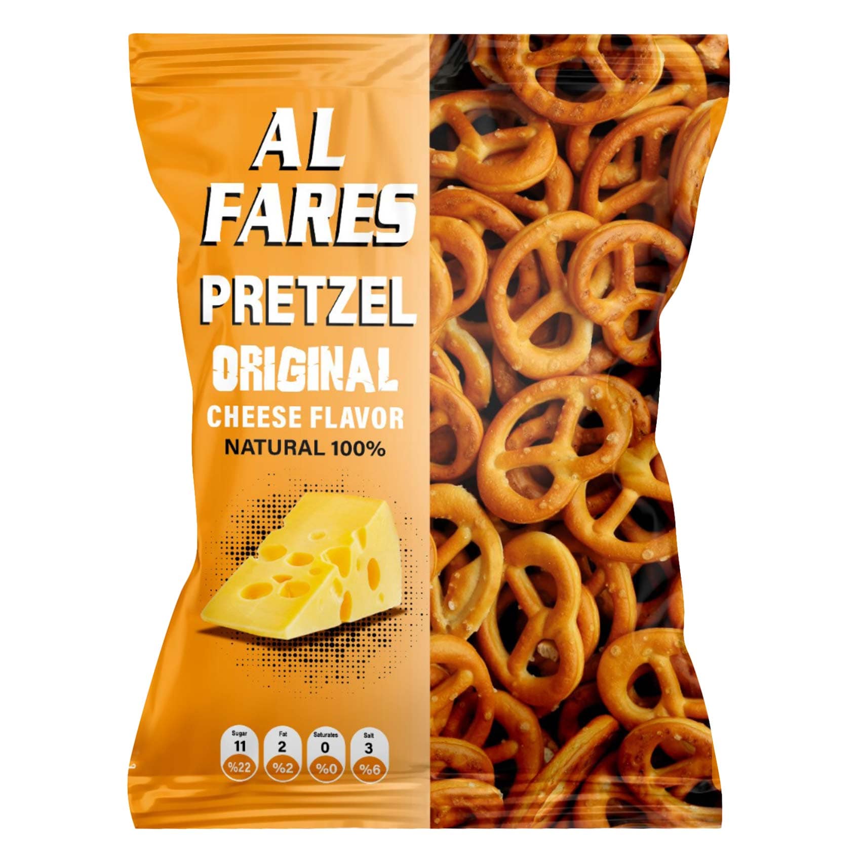 Alfares Pretzel Cheese 120g