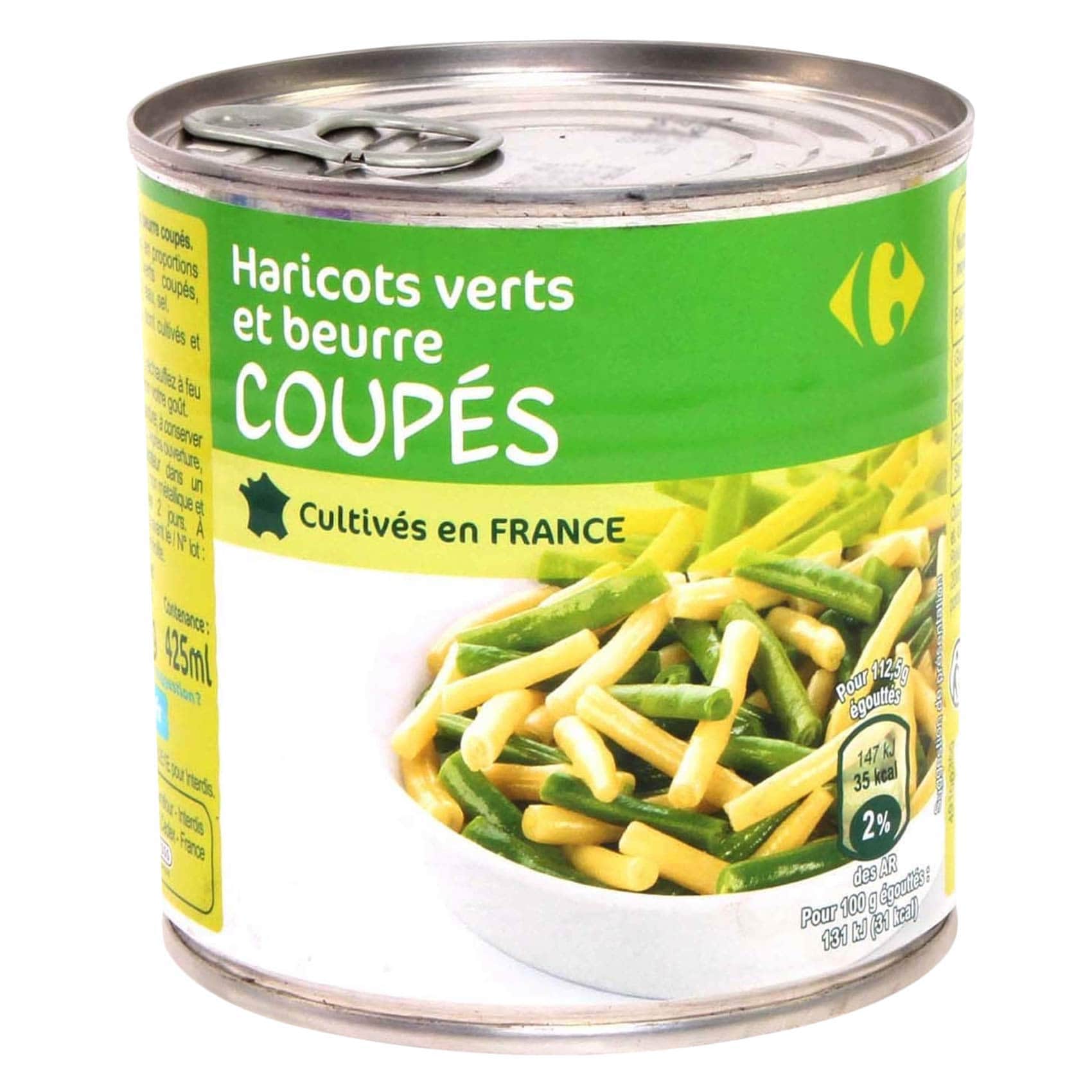 Carrefour Butter Cut Green Beans 400g