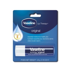 Vaseline Lip Therapy Original Lip Balm With Pure Jelly & Vitamin E 4.8g
