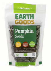 Earth Goods Organic Pumpkin Seeds 340g