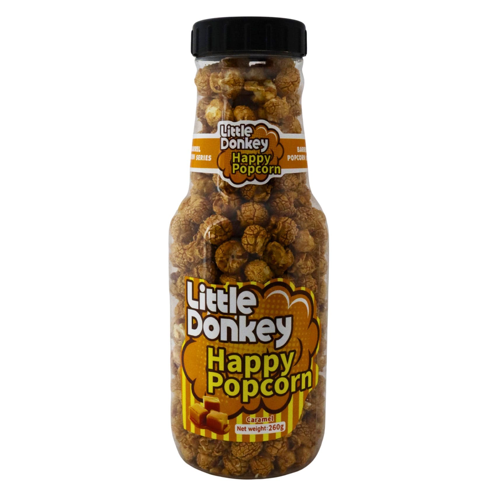 Little Donkey - Bottle Sweet Caramel Popcorn 260g