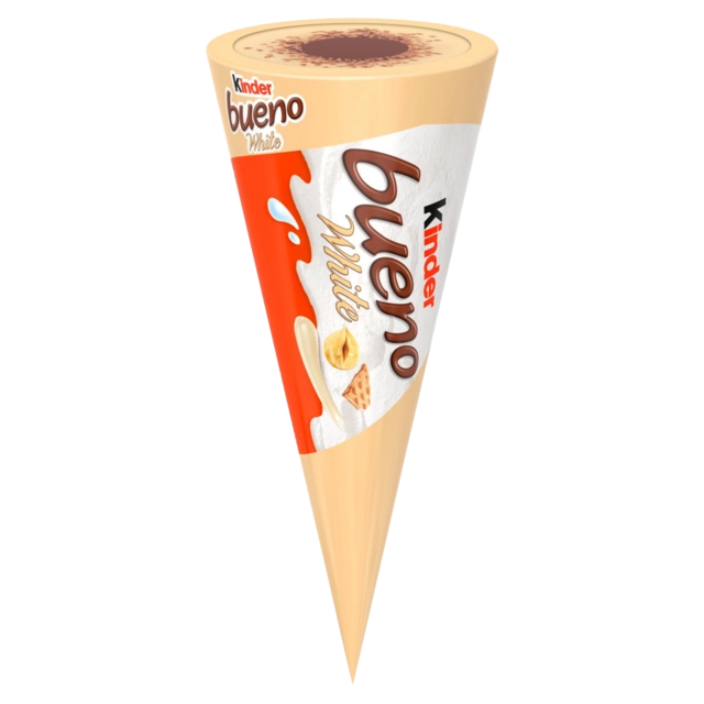 Bueno White Cone Ice Cream 62 G