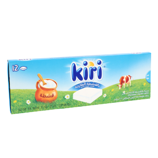 Kiri Spreadable Cream Cheese Squares 12pc