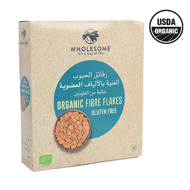 Wholesome Organic Fibre Flakes Gluten Free 400g