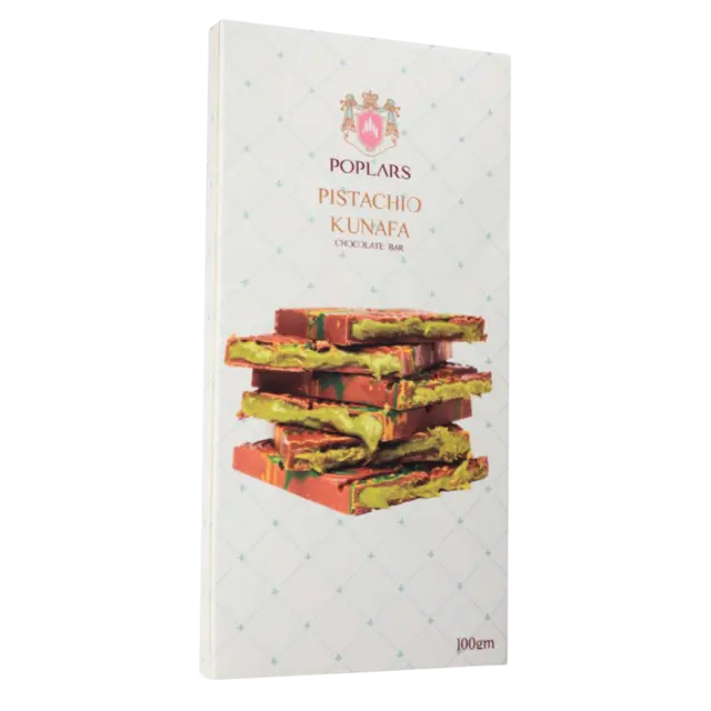 Pistachio Kunafa Chocolate Bar 100 G