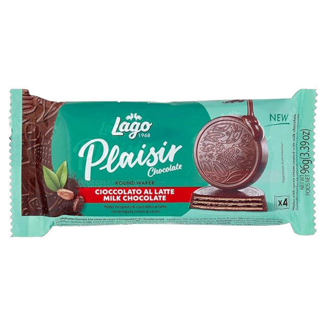 Plaisir Chocolate Round Wafer 96 G