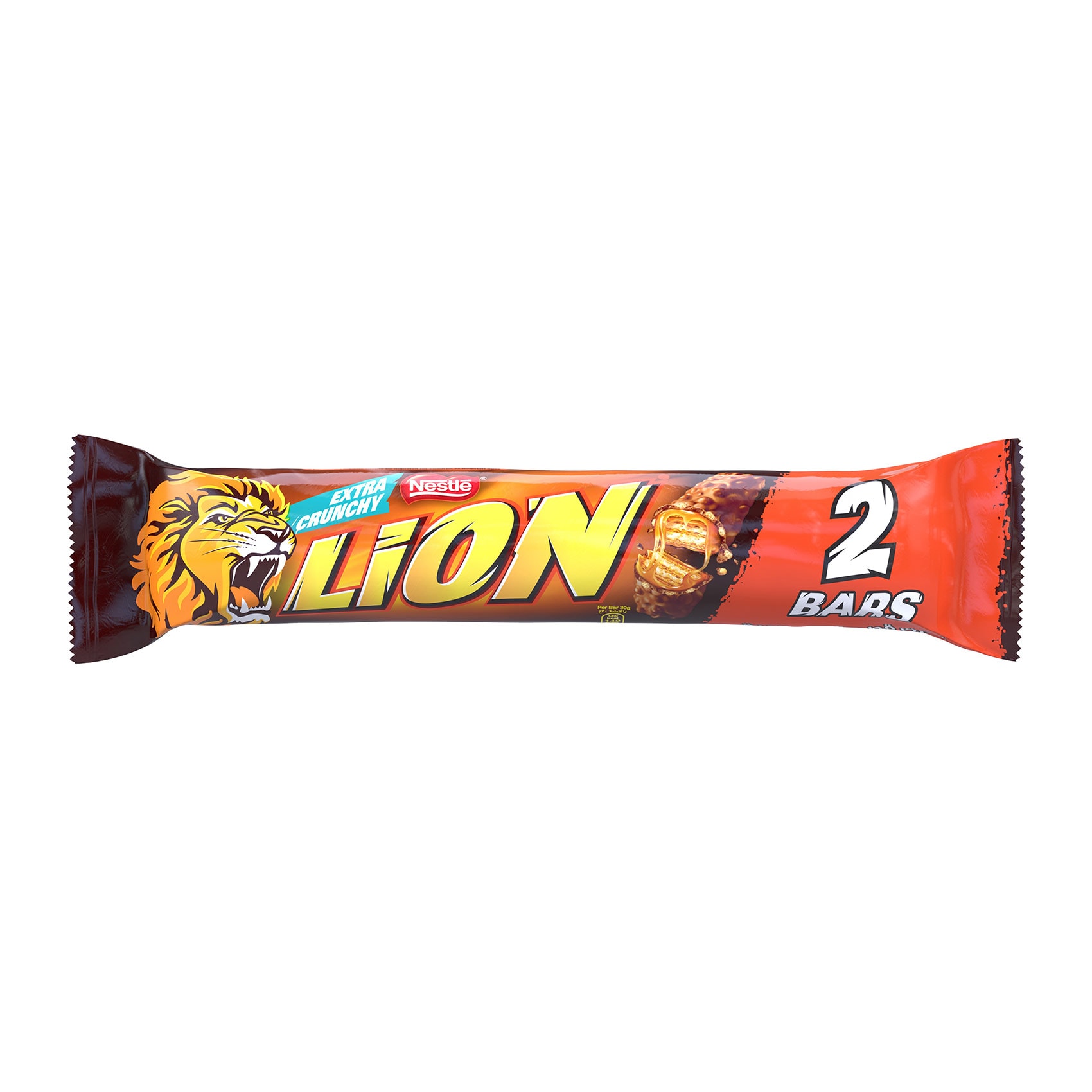Nestle Chocolate Bar Lion Extra Crunchy 60g