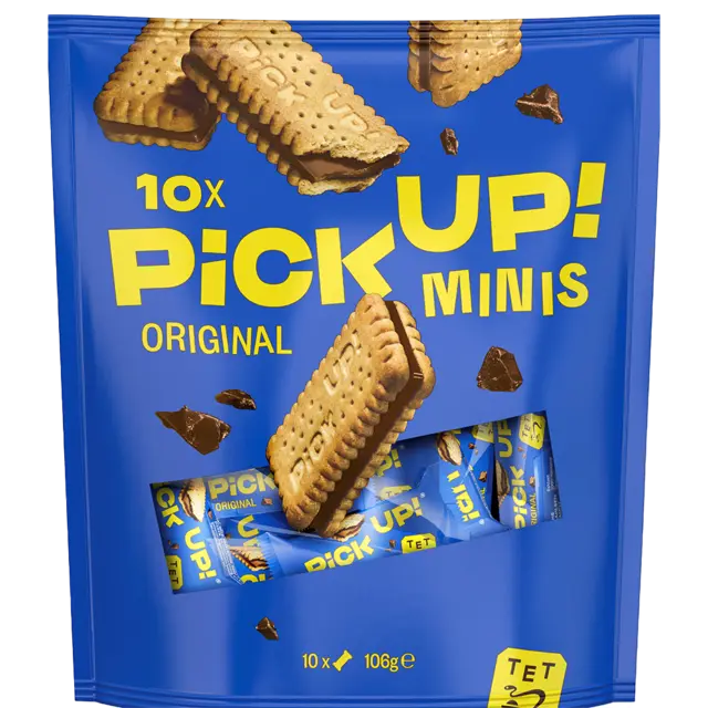 Leibniz Pick Up Mini With Chocolate 100 G