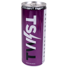 Twist Coconut & Berry Carbonated Energy Drink 250ml