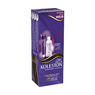 Wella Koleston Hair Color Creme Light Brown 305/0 1pc