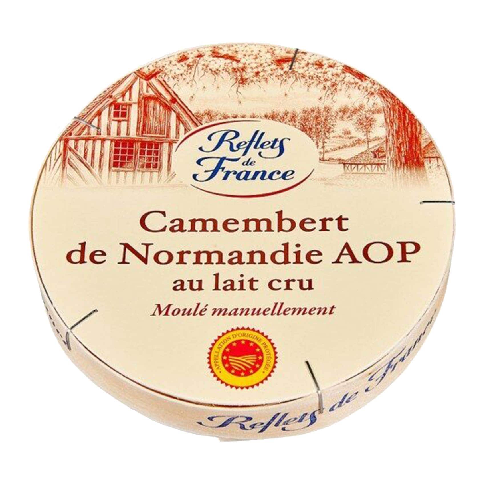 Reflets De France Camembert Milk Raw 250g