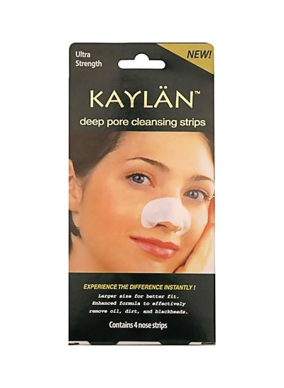 4-Piece Nose Strip Set White