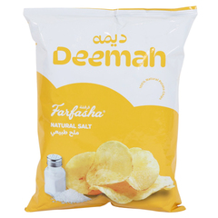 Deemah Farfasha Natural Salt Potato Chips 75g