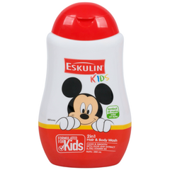 Eskulin Kids Hair & Body Wash 2 in 1 Clean and Smooth Mickey 280 ml