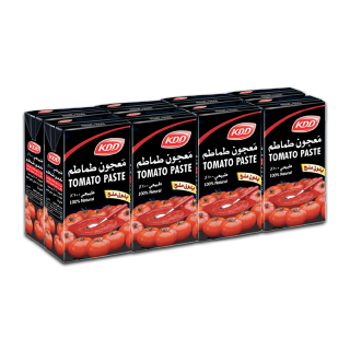 Natural Tomato Paste-8 X 135 G