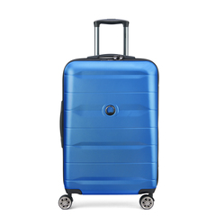 Delsey Comete + 4 Wheel Trolley Case 67cm Light Blue