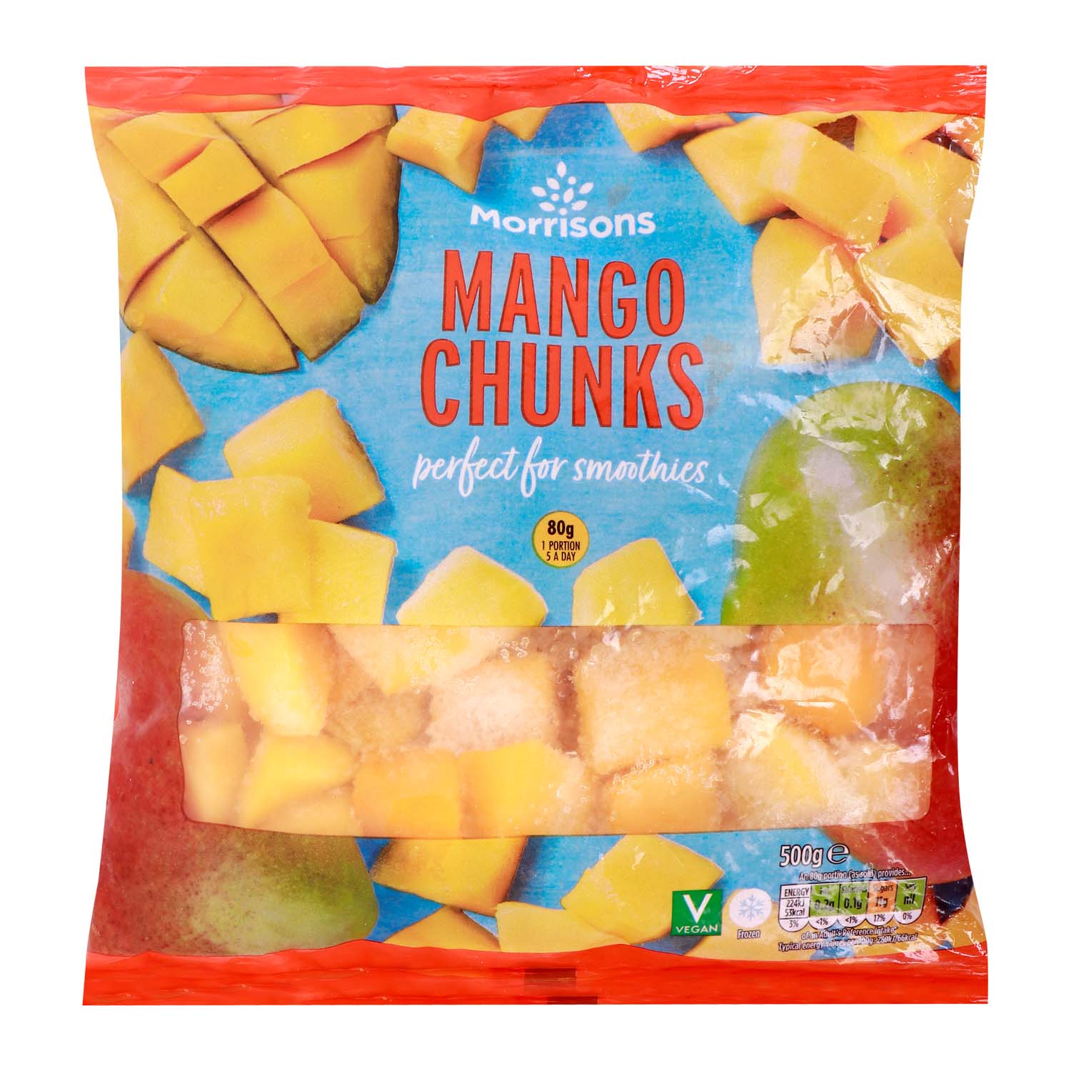 Morrisons Mango Chunks 500 g