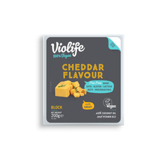 Violife Vegan Cheese Block Cheddar Flavour 200g