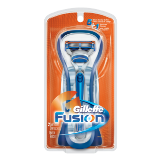 Gillette Fusion Men’s Razor Handle + 2 Blades 1pc