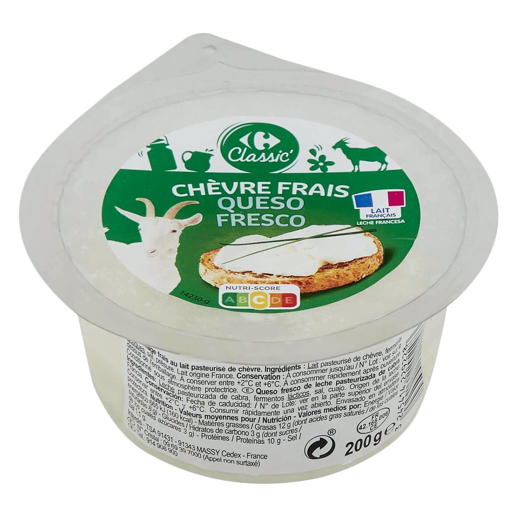 Carrefour Fresh Goat Cheese 200g