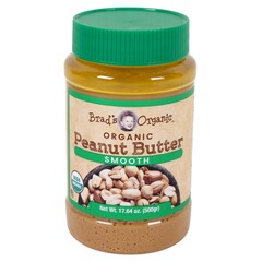 Brad's Organic Smooth Peanut Butter 500g