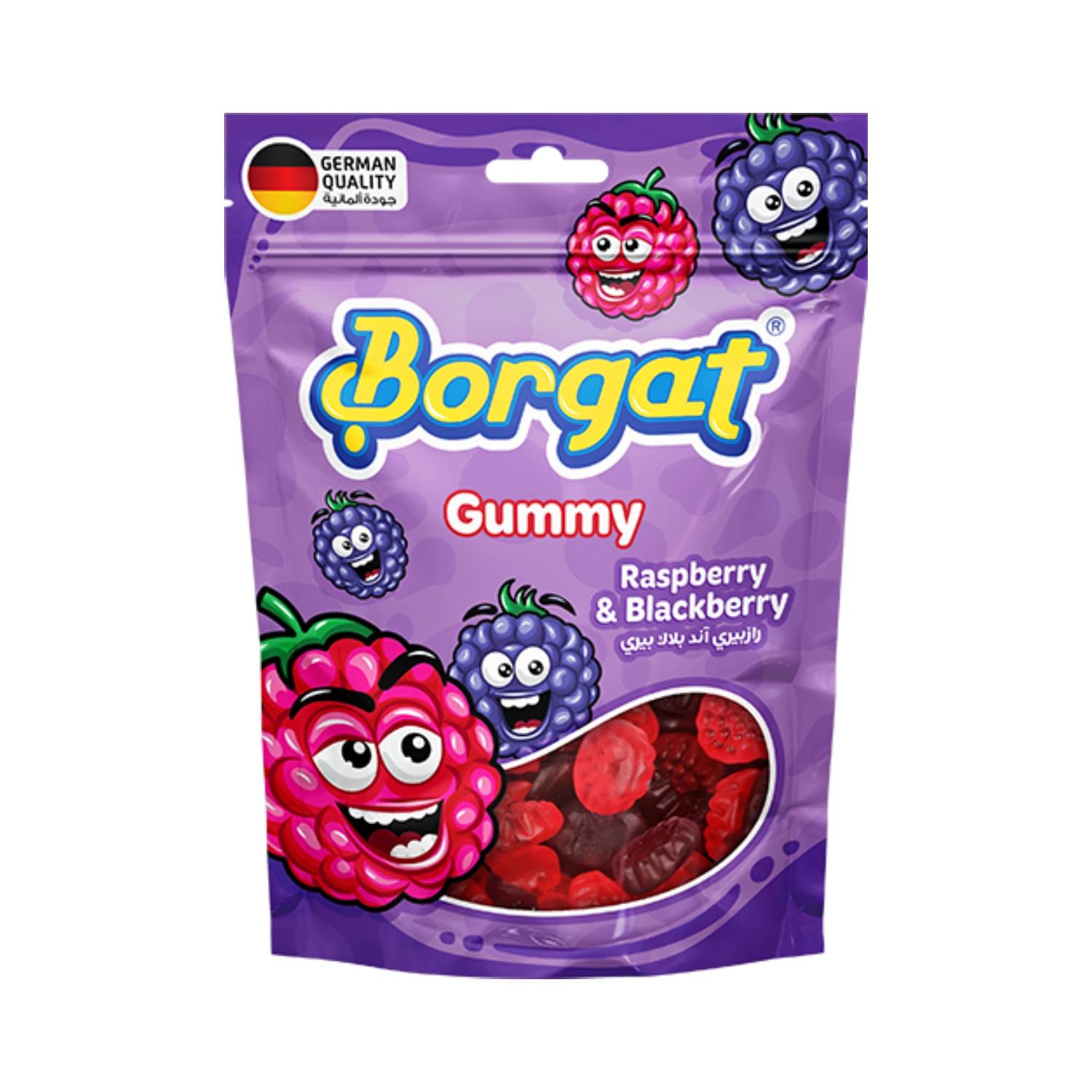 Borgat Raspberry & Blackberry Gummy 80 g