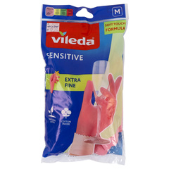 Vileda Medium Sensitive Gloves 1pc