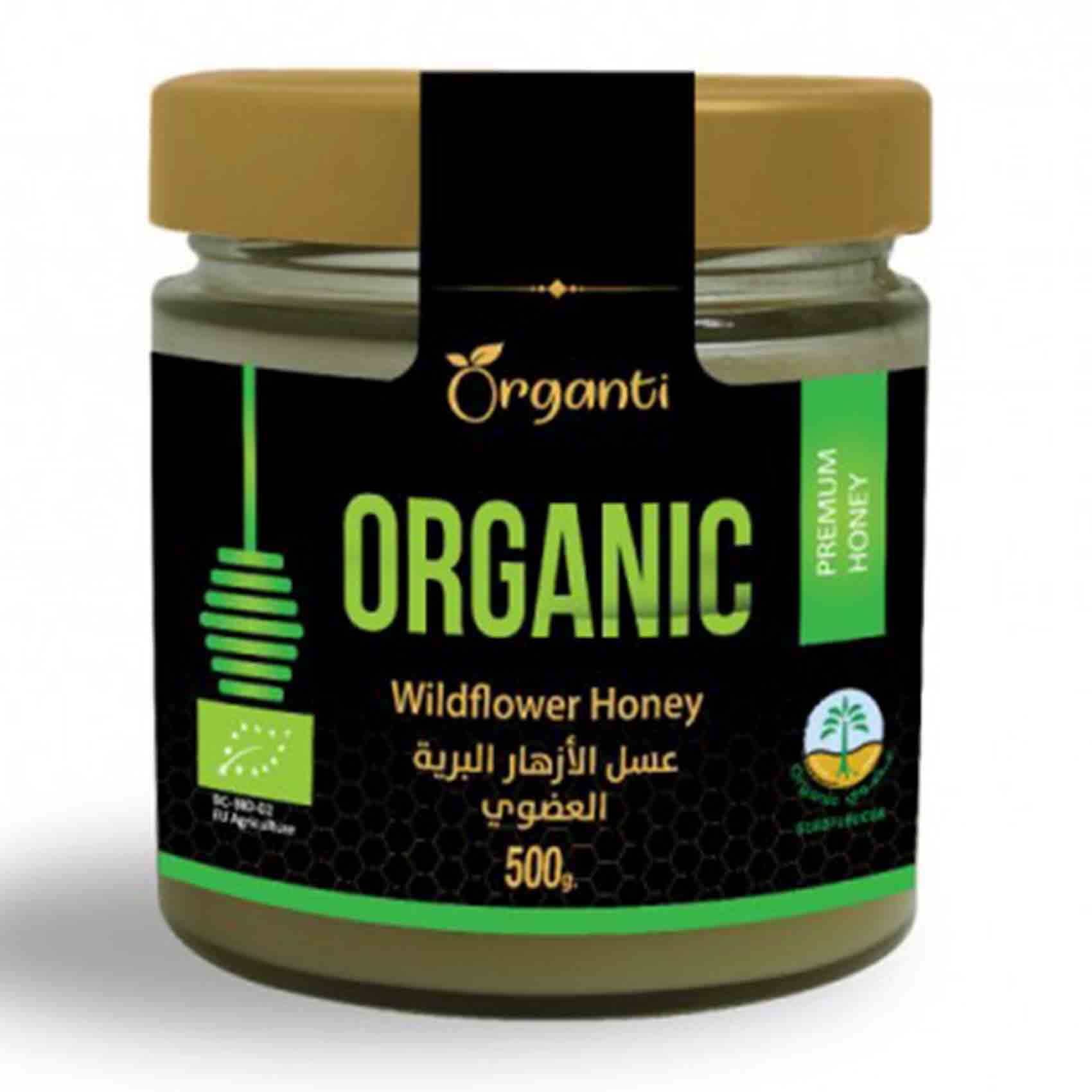 Organti - Wild Flower Honey, 500g