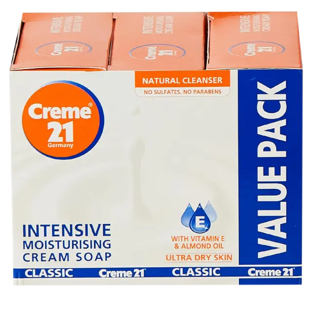 Intensive Moisturizing Cream Soap With Vitamin E