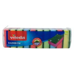 Vileda Rainbow Sponges 10pc
