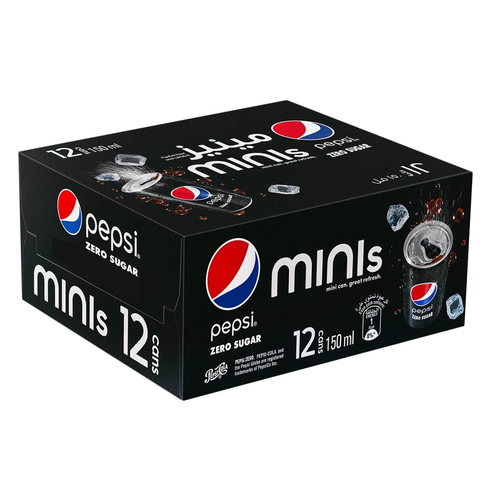 Pepsi Max Zero Sugar 12*150ml