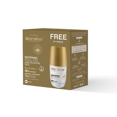 Beesline Whitening Roll On Hair Delaying Deodorant Anti Perspirant 2*50ml