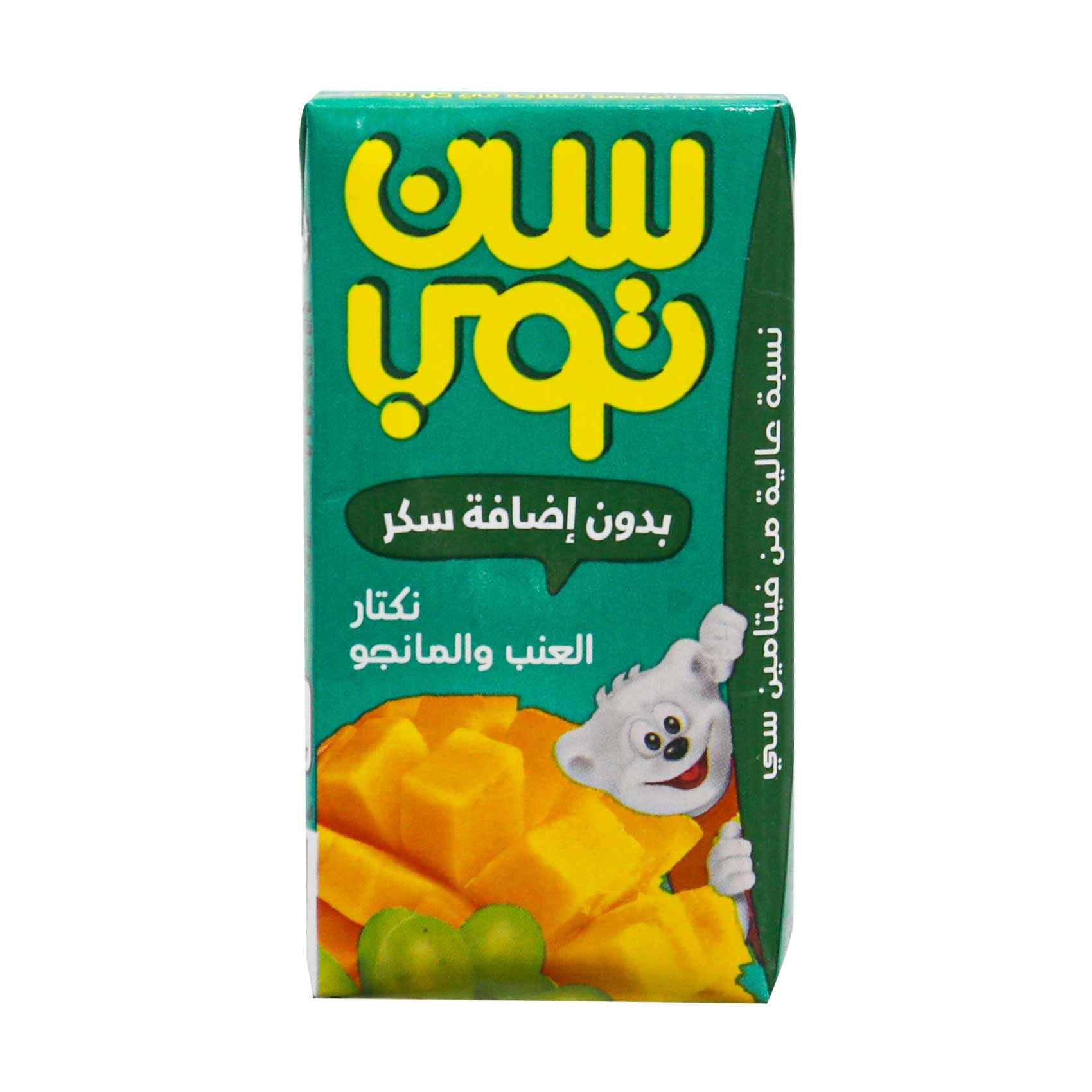 Suntop No Added Sugar Mango Grape Nectar 125ml