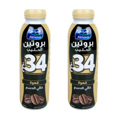 Almarai Protein Milk Coffee Fat Free 2*400 ml