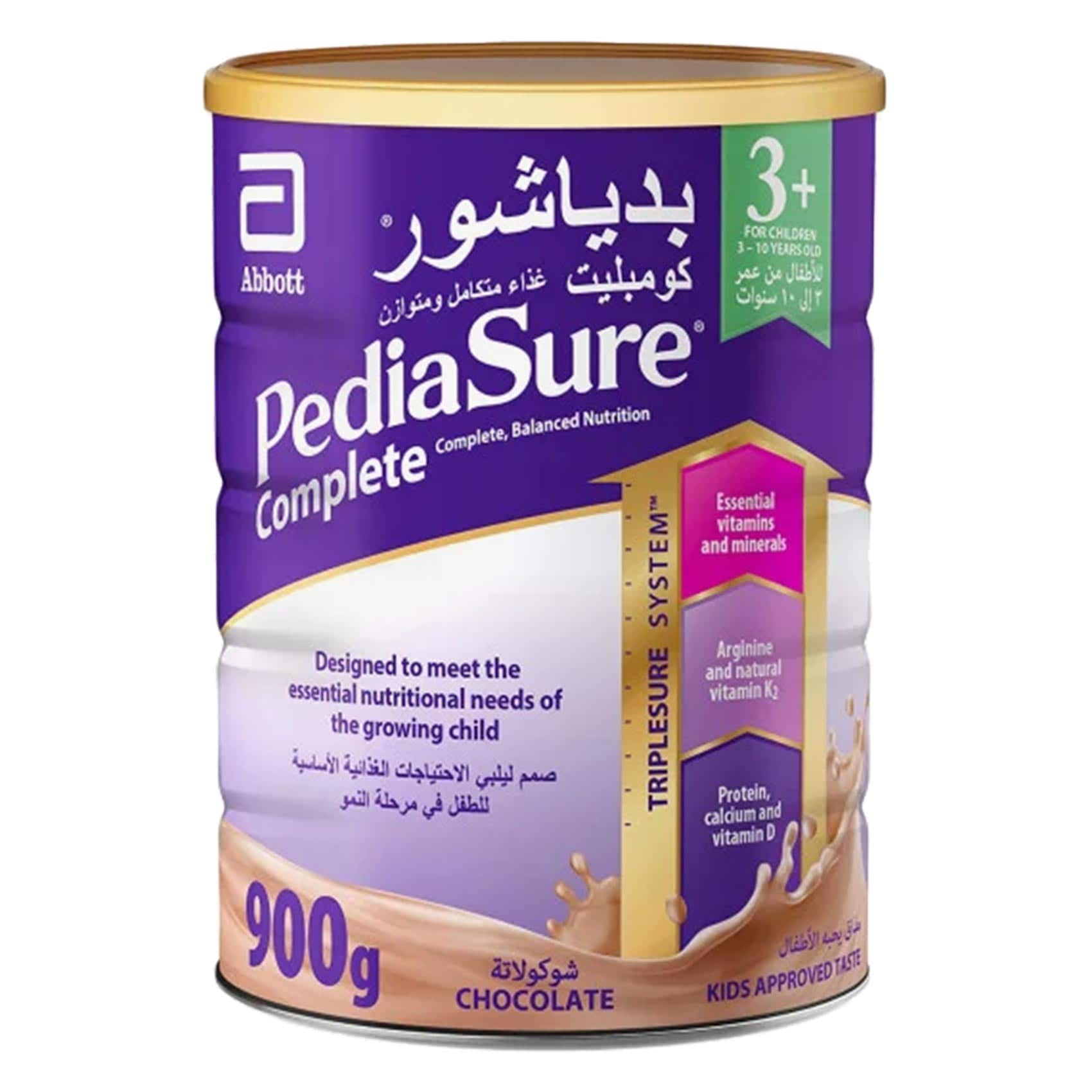 PediaSure Complete+3 Chocolate Children’s Nutritional Supplement 900g