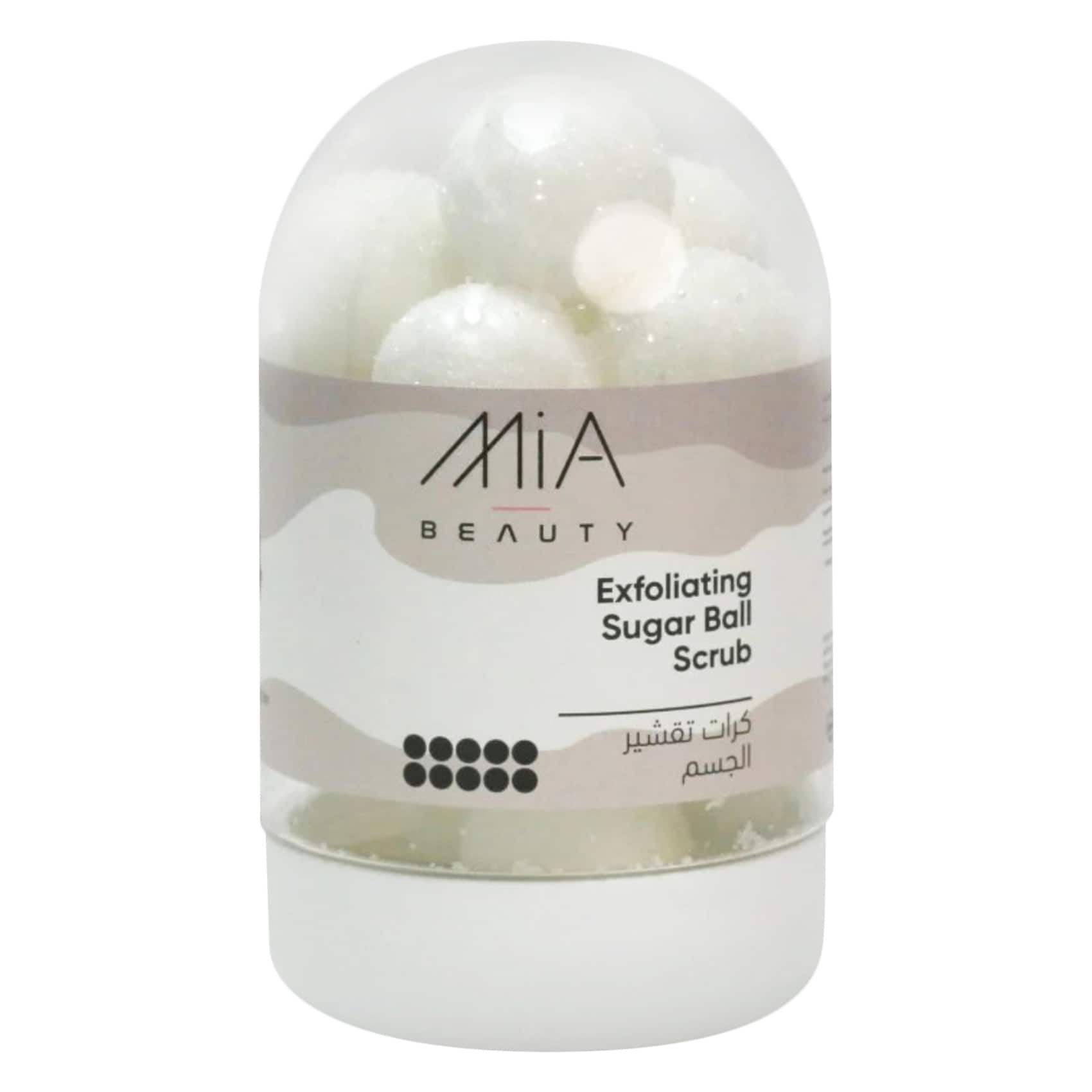 Mia Coconut Sugar Ball Body Scrub – 190 g