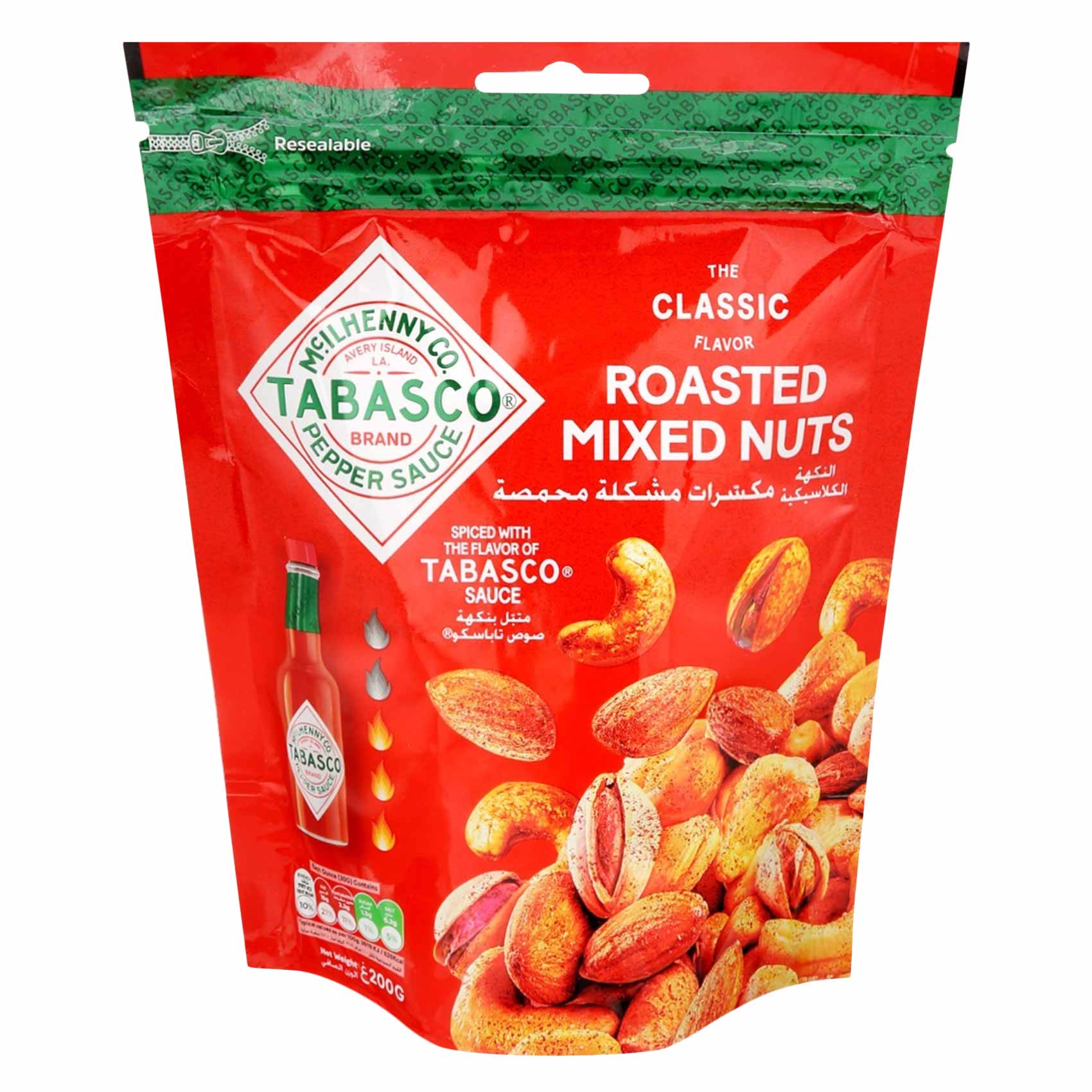 Tabasco Roasted Mixed Nuts 200 g