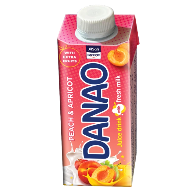 Peach And Apricot Juice With Milk 180Ml