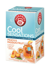 Teekanne Cool Sensations Peach & Passionfruit Cold Brew 18Tea Bags