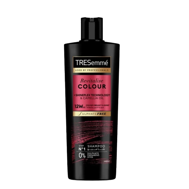 TRESemmé Revitalise Colour Shampoo 12 Weeks Vibrancy & Shine* with Shineplex Technology™ and Camellia Oil 350ml