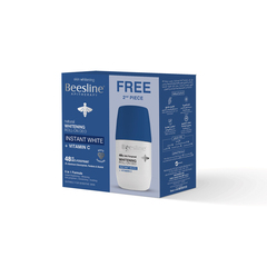 Beesline Roll On Instant White Vitamin C White Sapphire 2*50ml