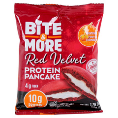 Bite & More Red Velvet Protein Pancake with White Chocolate 50g