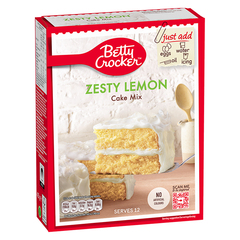 Betty Crocker Zesty Lemon Cake Mix 425g