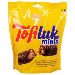 Tofiluk Minis Caramel & Milk Chocolate 160g