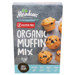 Meadows Organic Gluten Free & Organic Muffin Mix 450g
