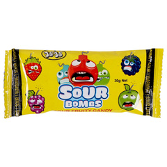 Jojo Sour Bombs Sour Fruity Candy 30g