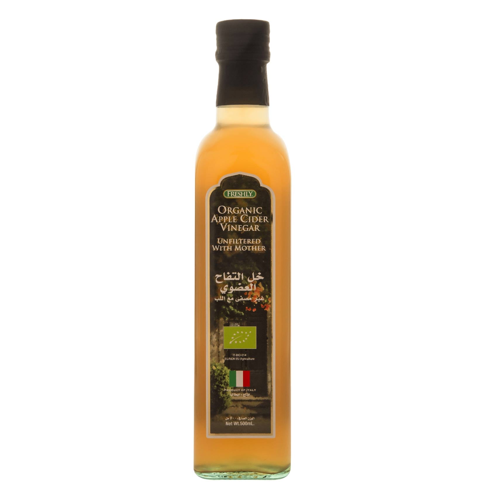 Freshly Organic Apple Cider Vinegar Unfiltered with Mother 500ml